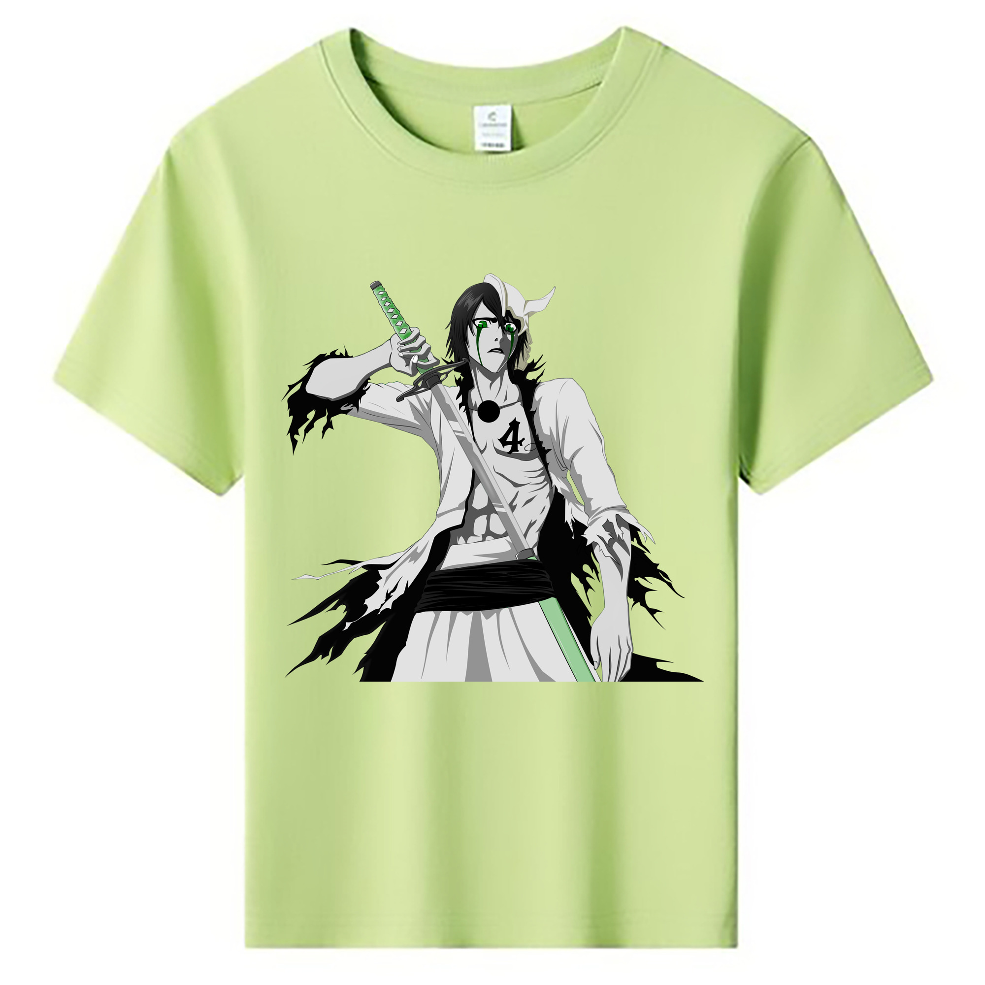 （画像用） ブリーチ ウルキオラ·シファー BLEACH Ulquiorra cifer 綿100％キッズTシャツ（フロントプリント）